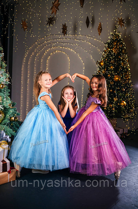 Длинное нарядное платье на 6-7 лет Кривой Рог - изображение 3