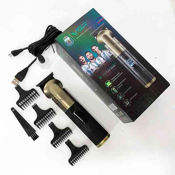 Машинка для окантовки акумуляторна VGR V-296, Машинка для стрижки волосся потужна NB-32 Київ