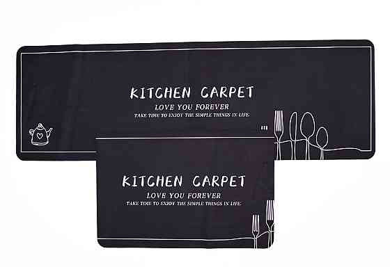 Yiwu Набір кухонних килимків 2 шт протиковзкі вологостійкі HP-42-14B Коломыя