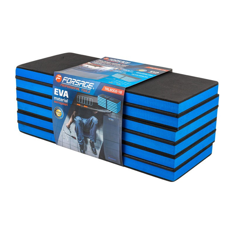 Килимок для ремонту автомобіля складаний 1210x455x30мм FORSAGE F-TRL8002-1B Одесса - изображение 2