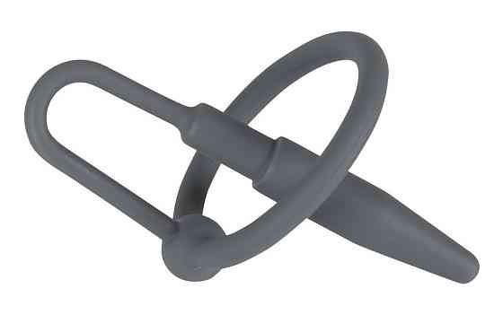 Ерекційне кільце - Penis Plug With Glans Ring Sex Aura Київ