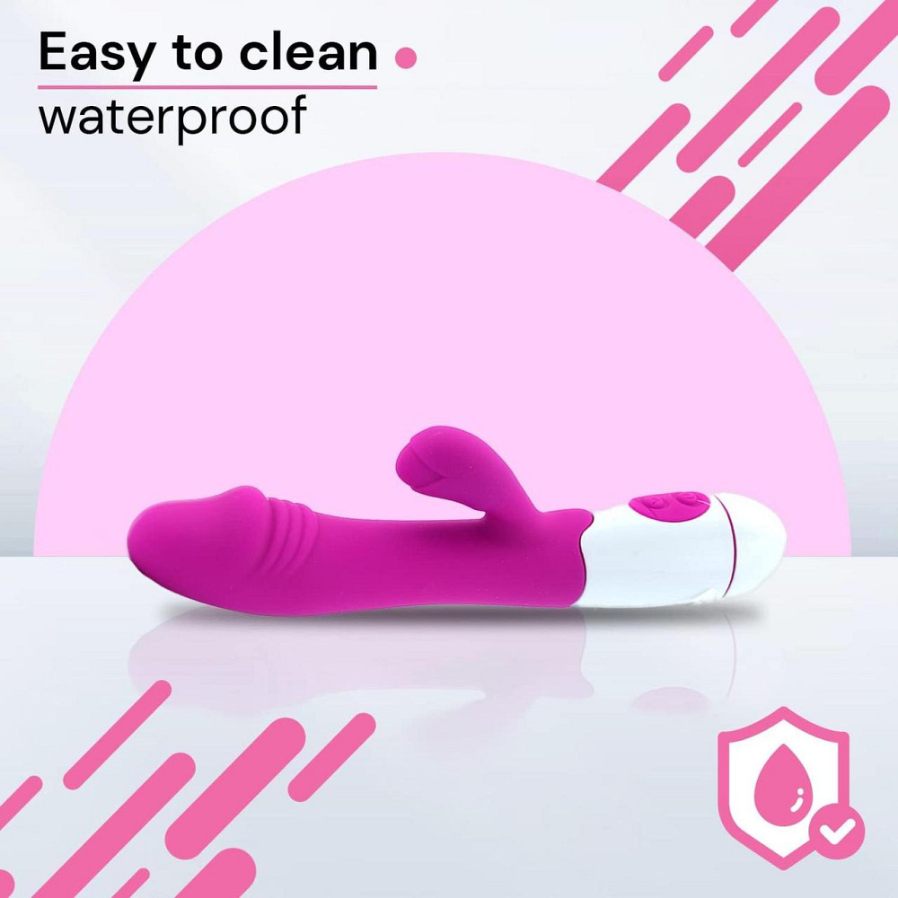 Вибратор Vtin для женщин - стимуляция клитора и точки G - розовый 3о режимов из Германии Днепр - изображение 4