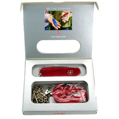 Нож Victorinox My First Transparent Red (0.2373.T) Винница - изображение 5