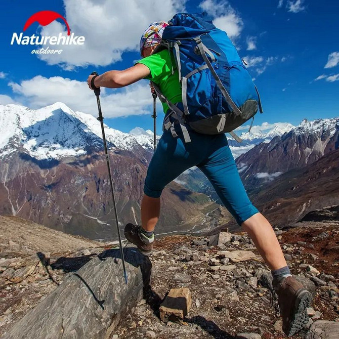 Трекінгова палиця Naturehike ST07 NH18D010-Z (99-115 см) Бордовий Вінниця - фото 7