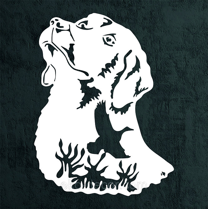 Декоративное настенное 3D Панно «Охота» Декор на стену с объемом 90*68 см, Белый Киев - изображение 8