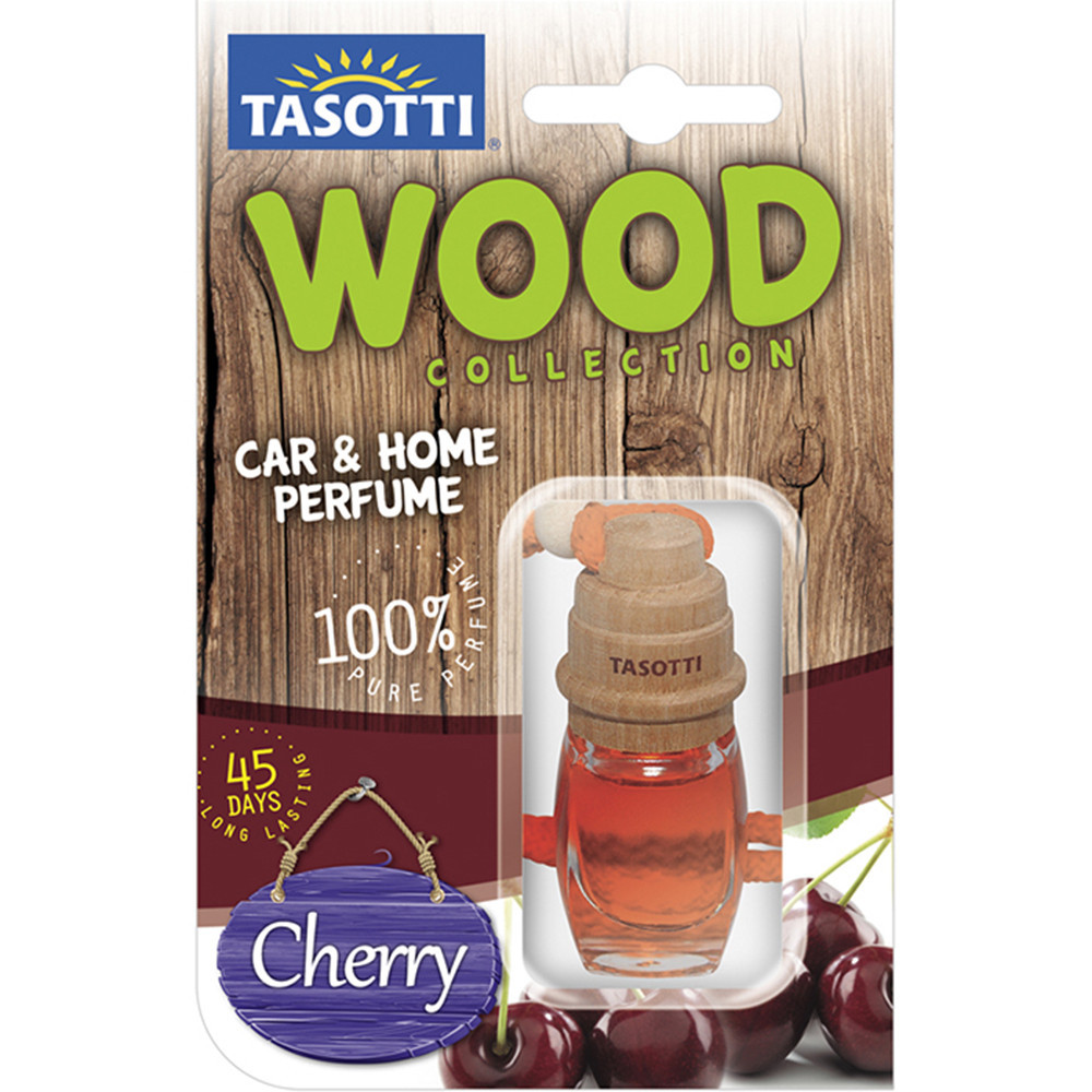 Ароматизатор для авто пробка "Wood" Cherry (Вишня) 7мл Tasotti Київ - фото 1