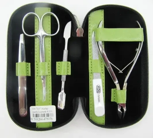 Маникюрный набор KDS (5 предметов) 7107 с металлической пилочкой Киев - изображение 5