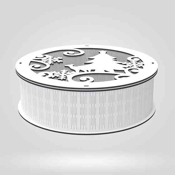 Подарочная коробка EKOSTAR d200 h60 Киев