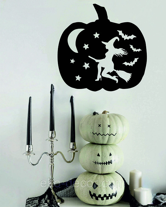 Декоративное настенное 3D Панно «Ведьма», Декор на стену с объемом Киев - изображение 7