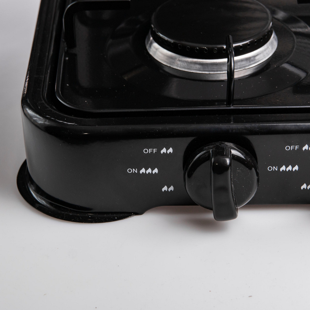 Газова плита настільна Sokany чорна 4 конфорки кемпінгова SK-6004-Black Коломия - фото 7