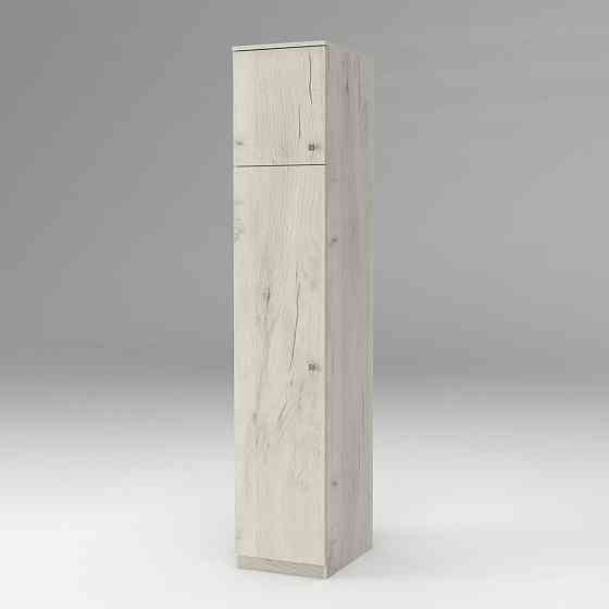 Пенал для одежды Favorit F-3, Дуб Крафт Білий, 400/530/2100 Львов