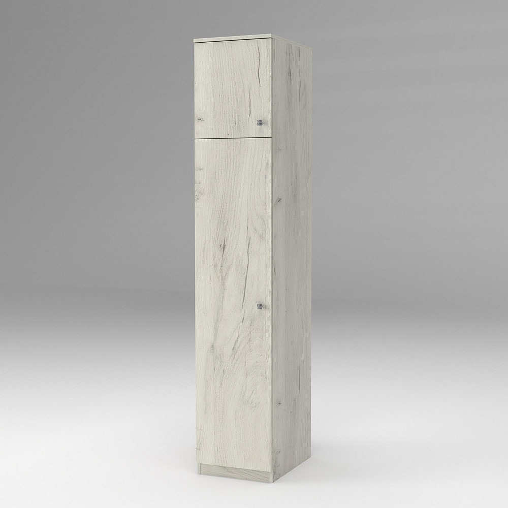 Пенал для одежды Favorit F-3, Дуб Крафт Білий, 400/530/2100 Львов - изображение 3