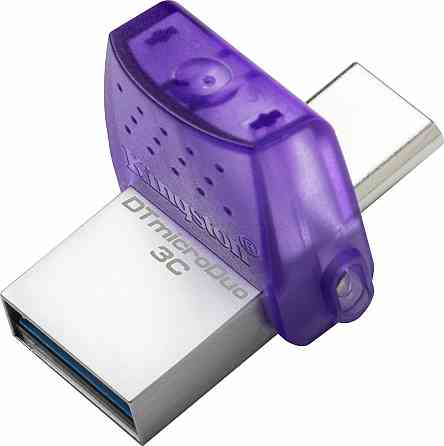 Flash Kingston USB 3.2 DT microDuo 3C 256GB (Type-A/Type-C) (200Mb/s) Киев