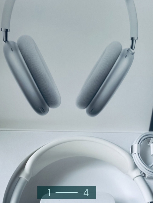 Навушники оригінал Apple AirPods Silver Max. Київ - фото 4