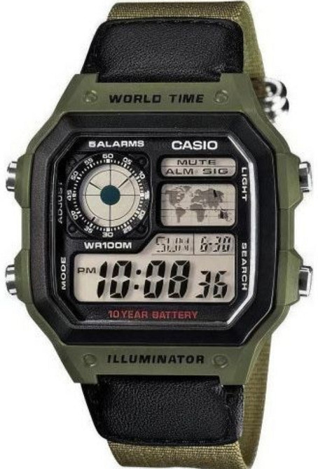 Годинник Casio AE-1200WHB-3B Київ - фото 4