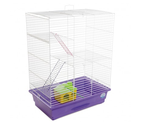 Клетка «Нюра» с домиком для мелких декоративных грызунов, 