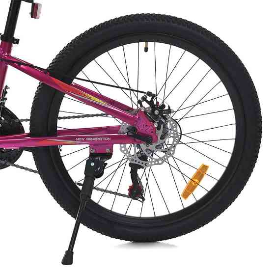 Велосипед MTB2601-3, 26 дюймів, алюмінієва рама 13 Shimano 21SP фуксія Вінниця