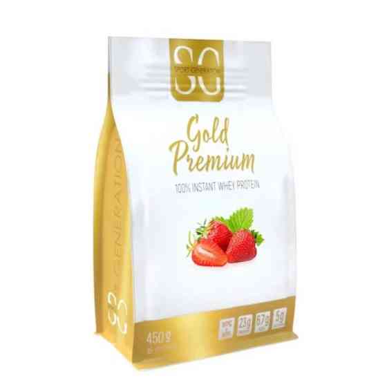 Протеїн Sport Generation Gold Premium 100% Instant Whey Protein 450 g (Stawberry) Луцьк