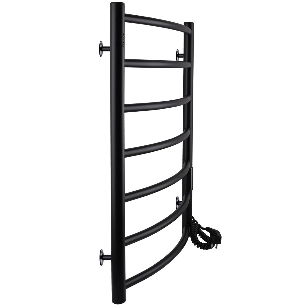 Рушникосушарка UNIO LD ЕU 700-500-7 BLK Лесенка Дуга электро черная Киев - изображение 4