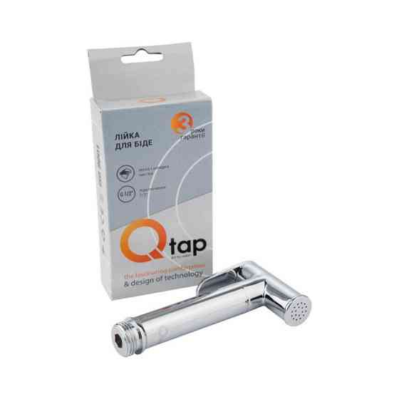 Лейка для гигиенического душа латунь Qtap Rucni круглая QTCRMB020 Chrome (Bidet) Харьков