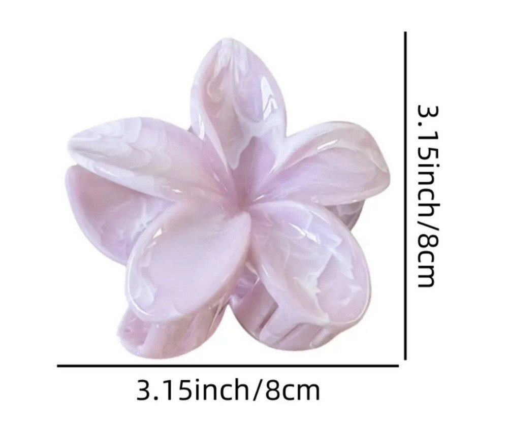 Заколка-крабік квітка Блакитний Смела - изображение 3