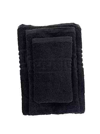 Махровое полотенце Ideal Textile Greek 33х60 см черный (56860586) Черновцы