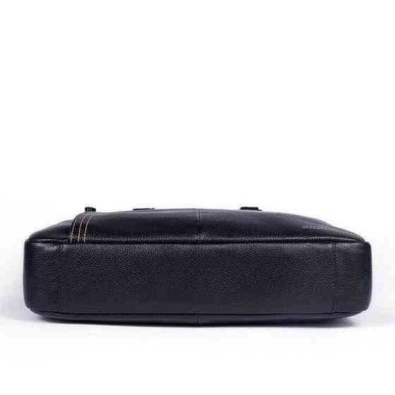 Сумка мужская флотар для ноутбака Черная (Vintage) Киев