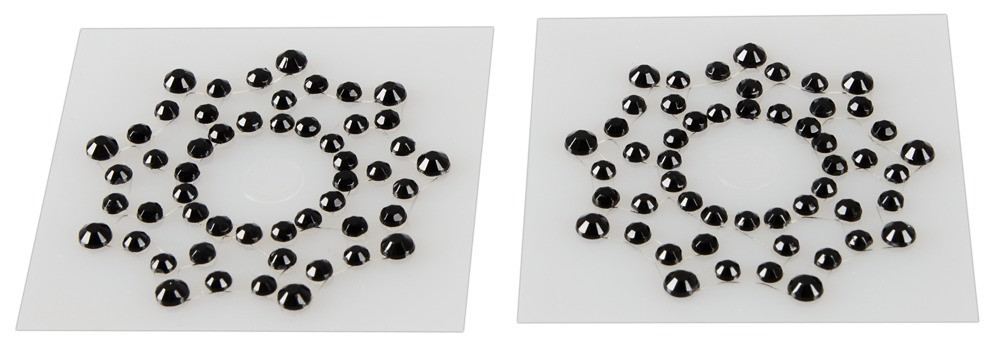 Украшение для сосков - Cottelli Collection Nipple Stickers Star Sex Aura Киев - изображение 2