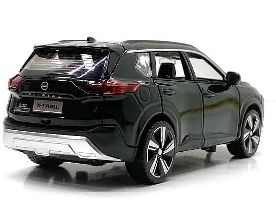 Машина TK Union Group Nissan x trail металопластик 1:32 звук світло інерція Чорна (ТК-10415) Чернігів