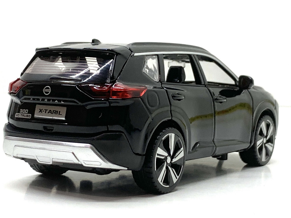 Машина TK Union Group Nissan x trail металопластик 1:32 звук світло інерція Чорна (ТК-10415) Чернігів - фото 6