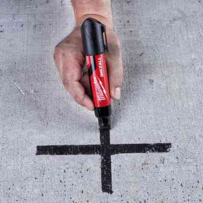 Маркер Milwaukee INKZALL для стройплощадки супер-крупный XL черный (4932471559) Винница