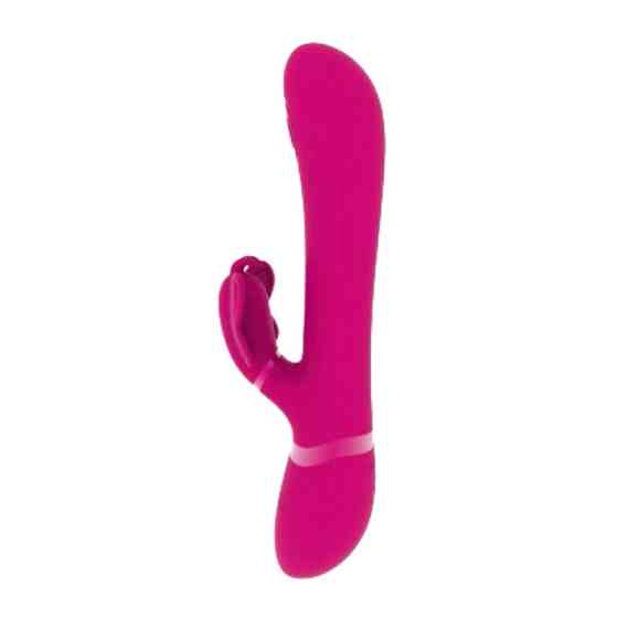 Вибратор-кролик Etsu пульсация + 4 насадки цвет: розовый Vive (Нидерланды) Sex Aura Киев