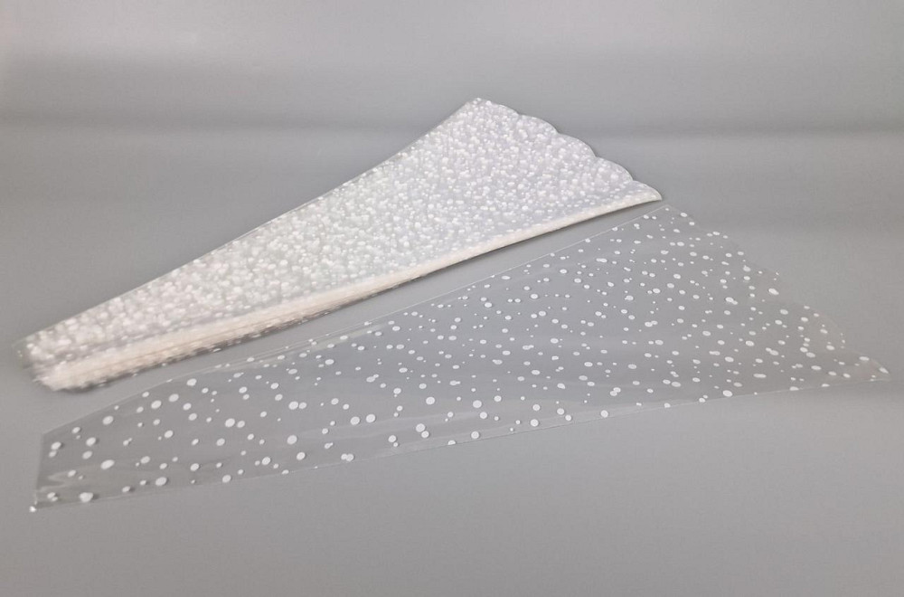 Упаковка конус под цветы h60/ 6низ/29верх(100 шт) узор 165 (1) (100 шт) Харьков - изображение 1