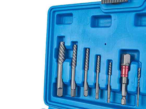 Набір Гайкорубів і Екстракторів "GeKo" гайок, болтів, шпильок, к-т 26шт. Стрый