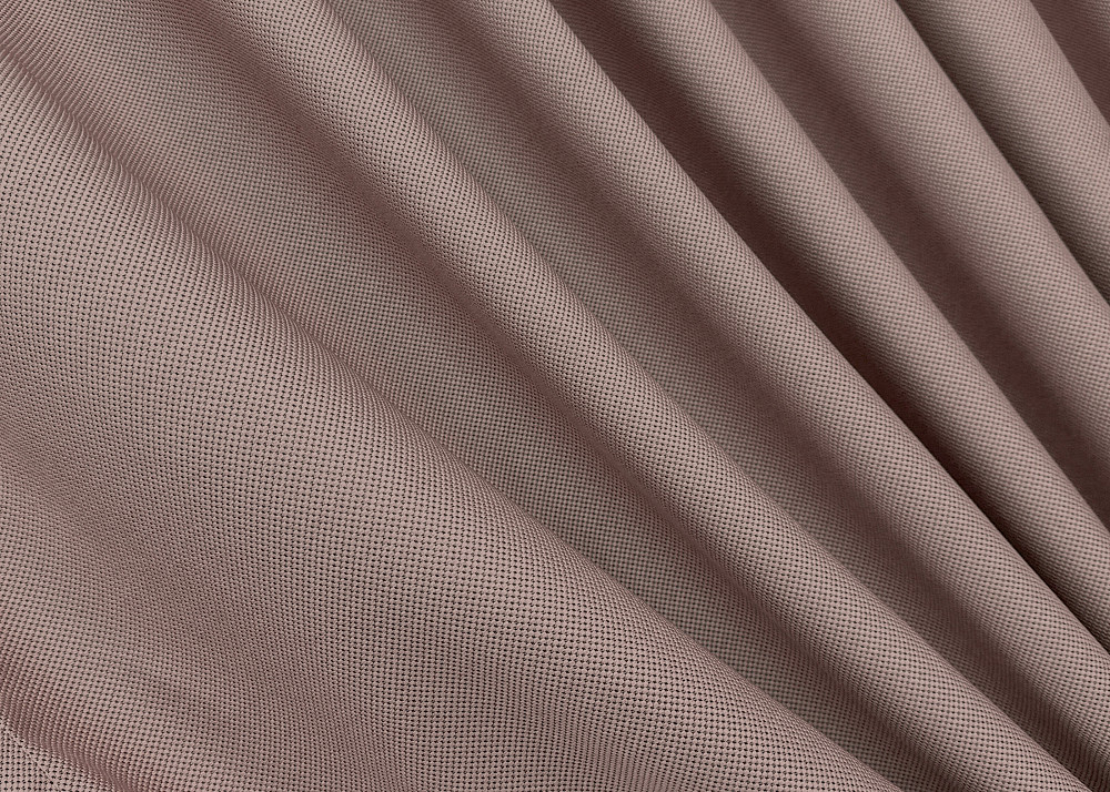 Комплект готовых штор VR-Textil Рогожка TERRA LUXE № 1863ш Пудровый 130х290 см 2 шт (39-0030) Киев - изображение 6