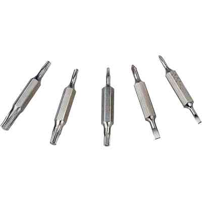 Викрутка Black&amp;Decker з бітами PH000/SL1.5,PH00/SL2.0,PH0/SL2.5,T7,T15,T6, 7шт, АВС пластик (A7197) Вінниця