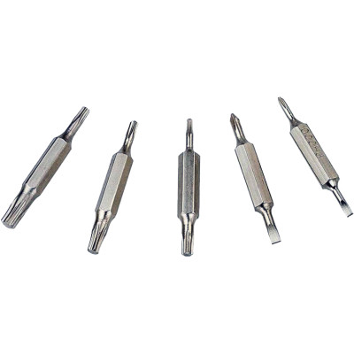 Викрутка Black&amp;Decker з бітами PH000/SL1.5,PH00/SL2.0,PH0/SL2.5,T7,T15,T6, 7шт, АВС пластик (A7197) Вінниця - фото 2