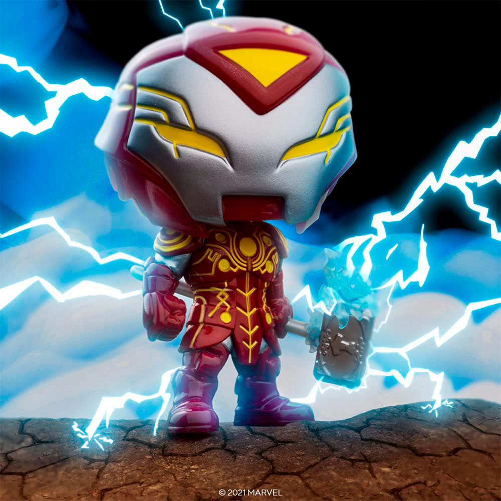 Ігрова фігурка Funko POP! серії Месники: Викривлення нескінченності – Залізний молот Днепр - изображение 3