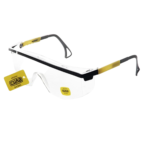 Окуляри захисні прозорі Базис СИЛА Житомир