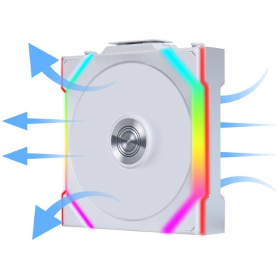 Кулер до корпусу Lian Li Uni Fan SL WIRELESS Reverse, 120-1, Wh (G99.12RSL1W1W.00) Вінниця - фото 6