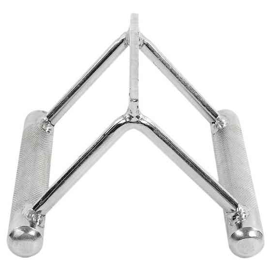 EasyFit Ручка для нижньої тяги подвійна EasyFit хромована Коломия