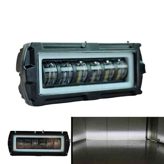 Світлодіодна фара StarLight HP-GZD-306-01 ближнє світло (біле+жовте) + DRL 12/24V Харків