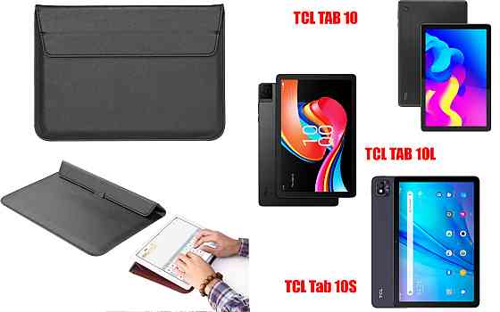 Чохол-конверт VitoCase для TCL TAB 10, TAB 10L, Tab 10S, з функцією підставки для планшета Чорний Київ