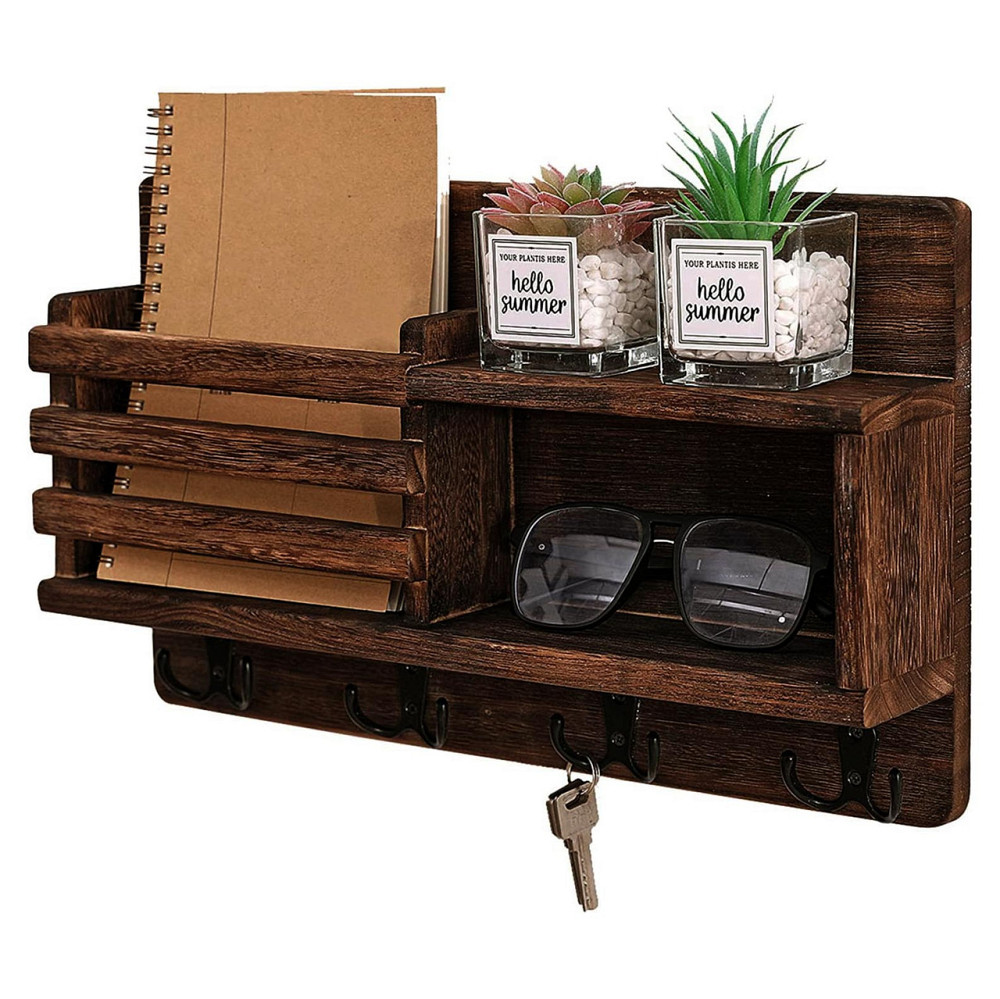 Ключниця дерев'яна "Пітарин" капучино Миколаїв - фото 1