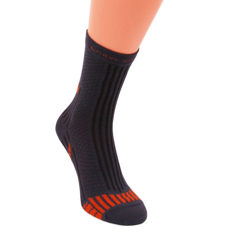 Шкарпетки спортивні трекінгові демісезонні високі LITE TREKKING Темно-сірий 41-43 Суми - фото 1