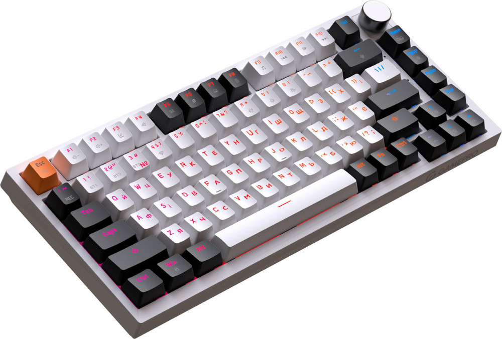 Клавіатура бездротова GamePro Asgard Valhalla MK160W Pro White ( 17076 ) Харків - фото 4