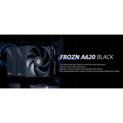 Кулер до процесора ID-Cooling Frozn A620 Black (FROZN A620 Black) Вінниця - фото 3