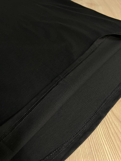 Футболка женская A-N 26075 оверсайз базовая с нашивкой, черный, one size Киев - изображение 17