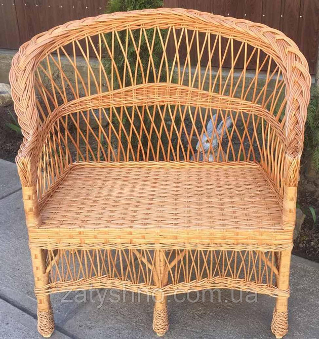 Диван плетеный маленький 100 см Киев - изображение 2