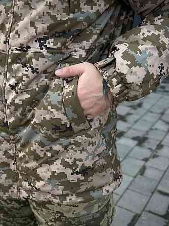 Чоловічий зимовий військовий піксельний бушлат  Winter 5.0 тактичний теплий зимовий бушлат -30 Львів